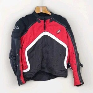 NUEVA Chaqueta Blindada Joe Rocket Negra y Roja/Negro Racing XL - Imagen 1 de 10