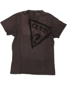 GUESS Mens Graphic T-Shirt Top Medium Grey CH16 - Imagen 1 de 3