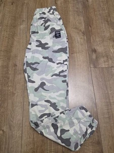 New Look Girls Denim 915 Camouflage Green Brown White Cargo Trouser Age 14 Used - Picture 1 of 13