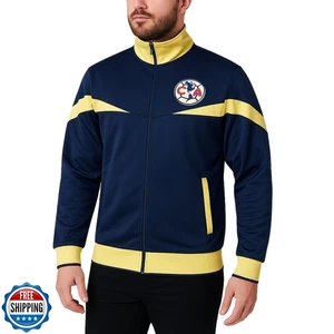 Icon Sports Club America Track Jacket – Officially Licensed Men’s - Picture 1 of 5
