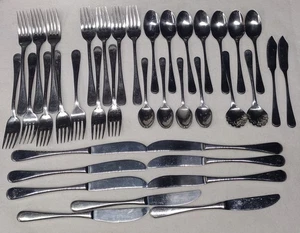 J A Henckels Jessica Flatware Lot 38 Pc - Picture 1 of 4