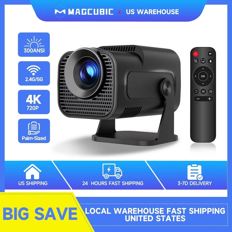 Magcubic HY320 Mini Projector (US) - Image 1 of 4
