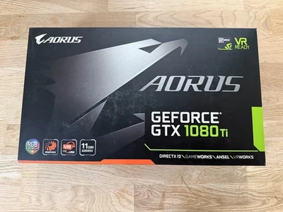 AORUS GEFORCE GTX 1080ti 11Gb Vr Link Windforce - Image 1 of 4
