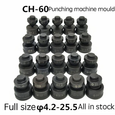 CH-60 Punching Mould Hydraulic Punch Round Die Stainless Steel Punching Machine