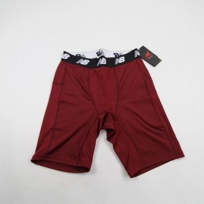 New Balance Compression Shorts Men's Maroon/Black New with Tags Foto 1 de 3