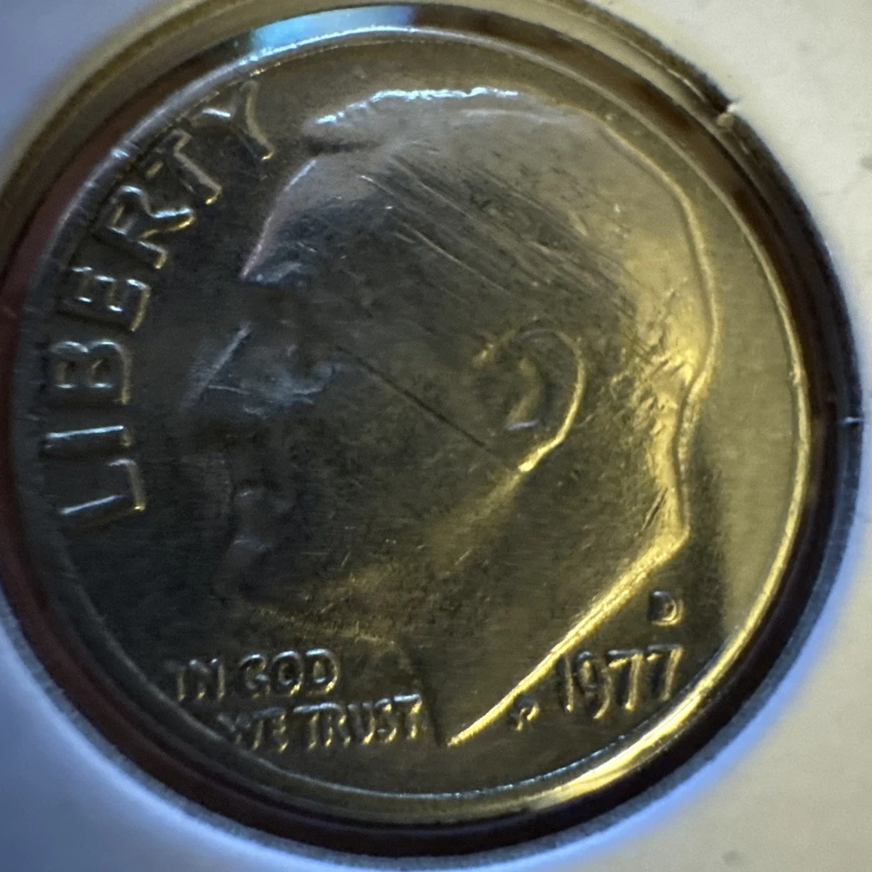 1977-D with A Filled In Mint Mark - Image 1 of 1