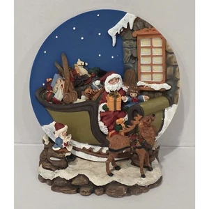 Vintage A Christmas Remembered Decorative Plate and Stand 1997 - Picture 1 of 4