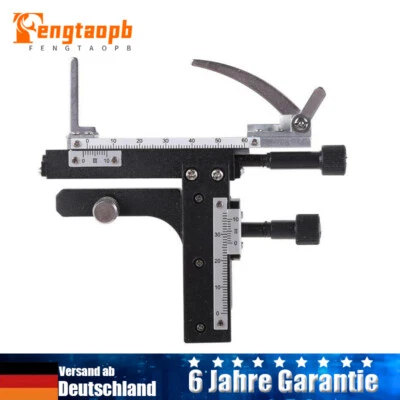 MARKENLOS 35mm Mikroskop Kreuztisch X-Y mit Skala für Mikroskope der Bresser Junior-Serie