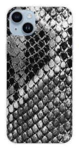 Coque en silicone imprimée compatible Apple iPhone 14 Plus Texture Python - Picture 1 of 3