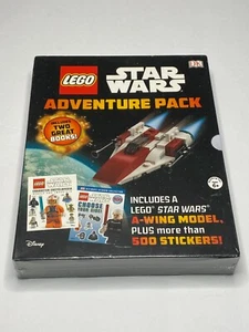Lego Star Wars Adventure Pack A-Wing Model 2 Books Stickers Toy Kids NIB Disney - Picture 1 of 5