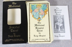 The Medieval Scapini Tarot Deck by Luigi Scapini 1985 U.S. Games Systems 78 Card - Picture 1 of 6