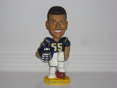 JUNIOR SEAU San Diego Chargers AGP Bobble Head NFL Motorola Limited Edition  Foto 1 de 2