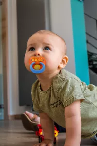 Ciuccio Billy Bob cosa farebbe Gesù bambino bambino con capezzolo ortodontico - Foto 1 di 3