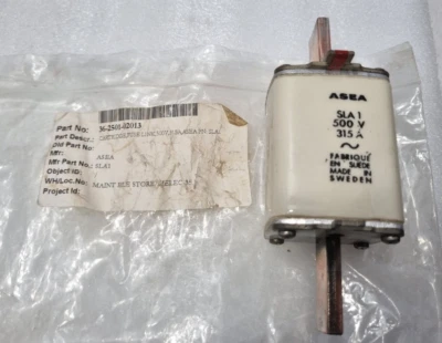 Asea SLA 1 Fuse 500V 315A - Image 1 of 4