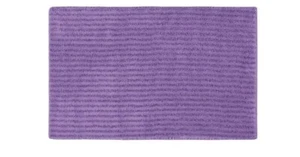 NEW Sheridan Ribbed Plush Washable Nylon Bath Rug Bath Mat Garland Purple 24x40" - Picture 1 of 4