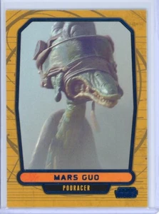 2013 Topps Star Wars Galactic Files 2 Mars Guo Blue Foil Parallel #073/350 - Bild 1 von 2