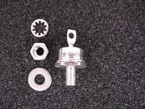 40HF10  40A 100V High Power Rectifier. Factory New. NIB. AMERICA SEMICONDUCTOR - Picture 1 of 1