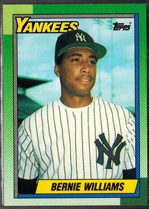 1990 Topps ~ Bernie Willliams 701 novato - Imagen 1 de 2