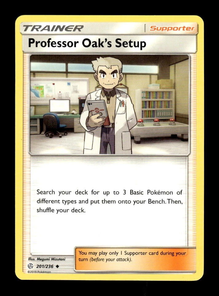Pokemon Cosmic Eclipse Professor Oak's Setup 201/236 - Image 1 of 1