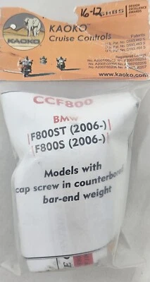 1 NUEVO CONTROL DE CRUCERO ESTABILIZADOR ACELERADOR KAOKO para BMW F800S / ST Motocicletas Foto 1 de 4