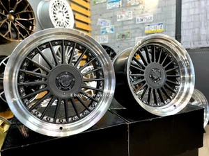 4 x 17 Inch 5x100/4x100 Alpina Style Grey Polished Wheels: Fits For BMW - Picture 1 of 13
