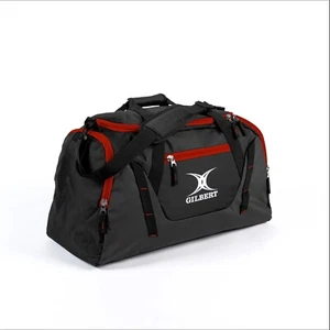 Gilbert Rugby Club v4 Black / Red Holdall Size 62 x 30 x 35cm - Free P&P - Picture 1 of 2