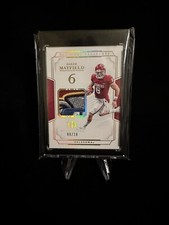 2018 National Treasures Collegiate Baker Mayfield /10 Bowl Patch Sooners