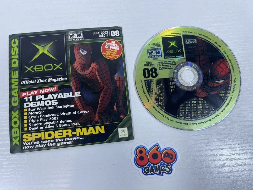Xbox Magazine Demo Disc #08 - Image 1 of 1