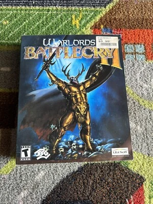 Warlords Battle cry II Rare Big Box Pc Windows 95/98 2002 Hard To Find - Image 1 of 4