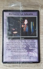 + + PROMO return to ideals + + Babylon 5 CCG, B5 CCG