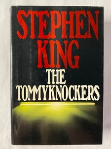 The Tommyknockers by Stephen King (1987, Hardcover) 1st Ed/2nd Print Red Variant - Foto 1 di 7