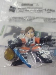 NEW Star Wars Galactic Heroes Luke Skywalker w/ helmet Stickers X Wing Sealed - Picture 1 of 4