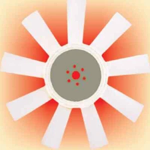 PP GLASS 1516/1612 Radiator Fan Blade, Blade Size: 20 Inches - Imagen 1 de 4