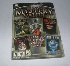 Mystery Vault 4 Premium Hidden Object PC CD-ROM Game