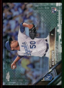 2016 Topps Chrome Green Refractors #126 Miguel Almonte /99 - Picture 1 of 2