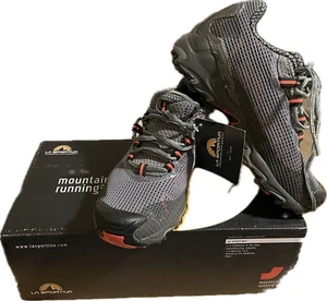 La Sportiva Wildcat Mountain Running Shoe Size 6, EUR 37, Clay/Hibiscus - Picture 1 of 3
