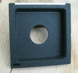 original Toyo field 5x4 45A 15mm recessed copal 0 34.7 lens board 110mm square - Picture 1 of 3