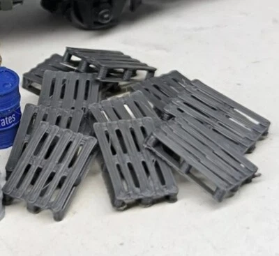 Promotion !!! Jouef Lot 50 Palettes Pour maquette decoration 1/87 ho train sncf - Photo 1/2