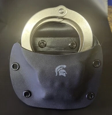 Fits LE  Model 100 S&W Handcuff Holster W/Battle Loop Adj Up To 2" Duty Belt - Image 1 of 4