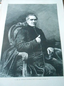 Gravure 1876 - Le Cardinal Antonelli - Picture 1 of 1