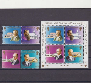 Cook Islands mint set and s/s - Religious History 1990 - Picture 1 of 1