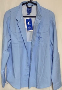 GUY HARVEY WINDSURFER JACKET size M color Lt. Blue New with tags - Picture 1 of 5