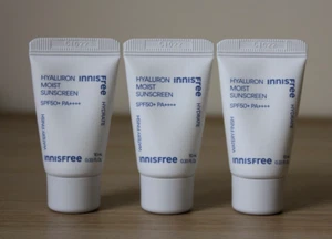Innisfree Hyaluron Moist Sunscreen SPF 50+ PA++++, 10ml*3ea Sealed/Watery Finish - Picture 1 of 3