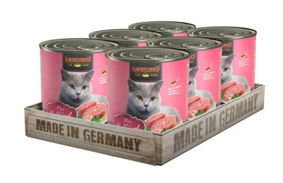 LEONARDO Geflügel pur Nassfutter für Katzen 6x 800g Katzenfutter Katze Futter  - Bild 1 von 2