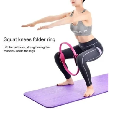 Anillo de Yoga Resistencia Círculo Mágico Pilates Hogar - Ejercicio Fitness Entrenador Corporal Foto 1 de 4