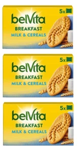 Belvita Milk & Cereals Breakfast Biscuits x3 - Picture 1 of 1