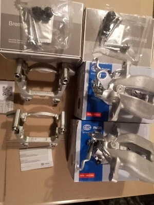 seat Leon cupra k1 rear brake calipers + carriers for 310mm Discs left + right  - Image 1 of 4