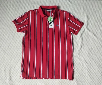 Camisa polo a rayas rojas Le Shark para hombre - talla XL - ¡NUEVA con etiquetas! Foto 1 de 4