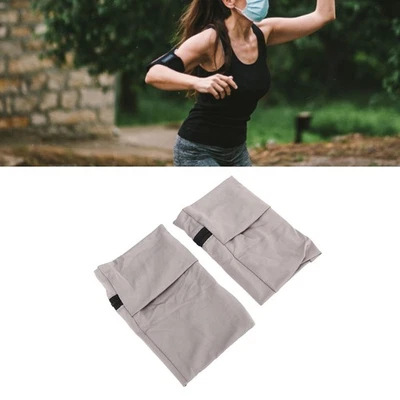 Gris 2 Piezas Caminar Teléfono Brazalete Soporte Manga Brazo Bolso para Correr Deporte Foto 1 de 4