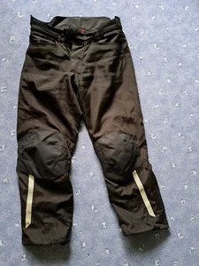 Hein Gericke Motorradhose Gr.L Herren Textil Schwarz Gebraucht mit Protektoren - Bild 1 von 6